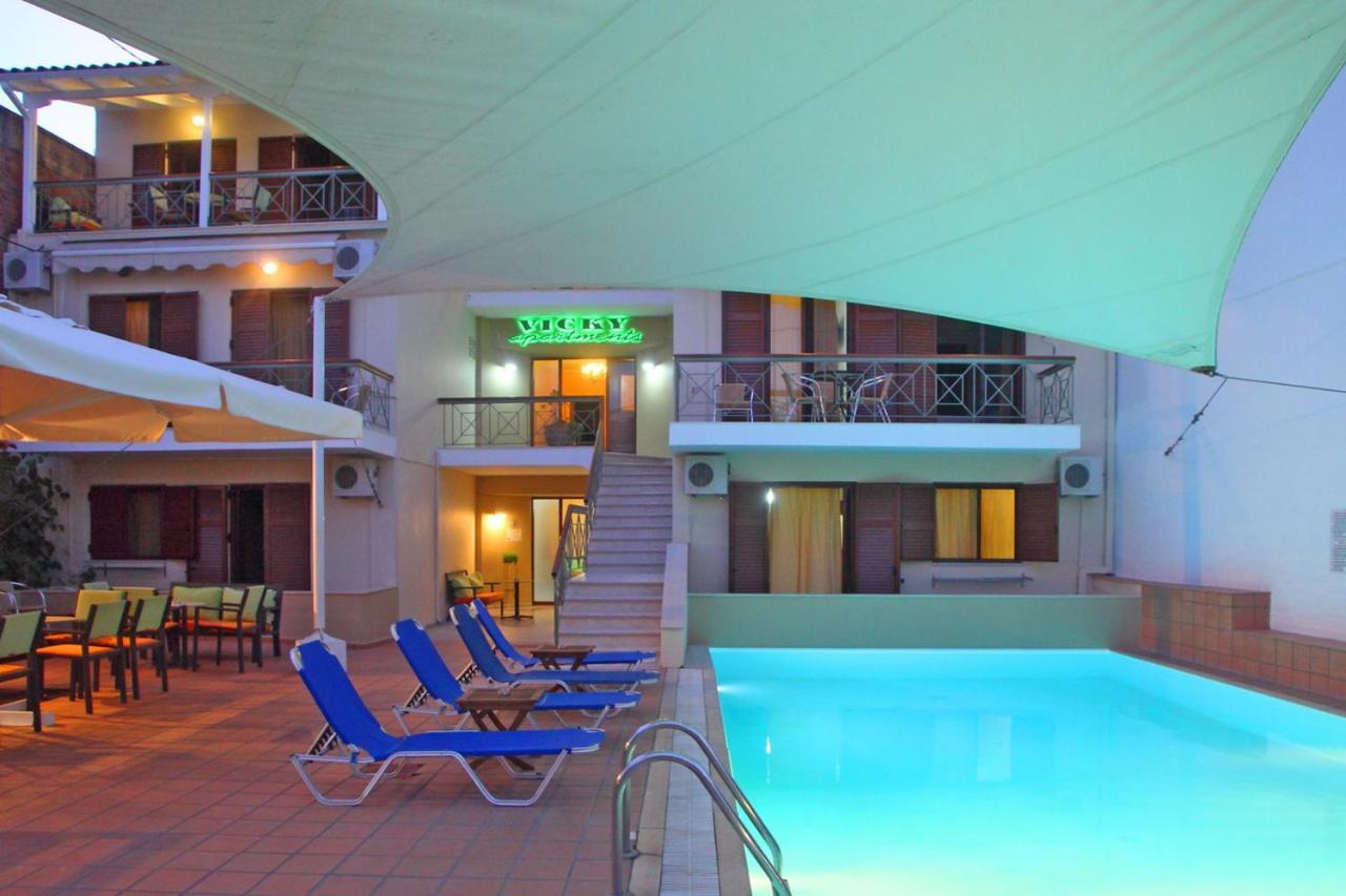 Vicky Apartments Nikiana Exterior foto